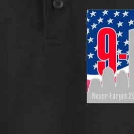 9/11 Never Forget 20th Anniversary Dry Zone Grid Performance Polo