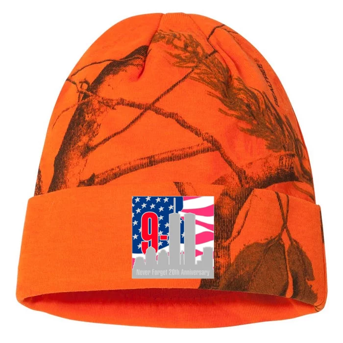 9/11 Never Forget 20th Anniversary Kati - 12in Camo Beanie