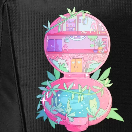 90s Nostalgia Series Pocket Garden City Backpack