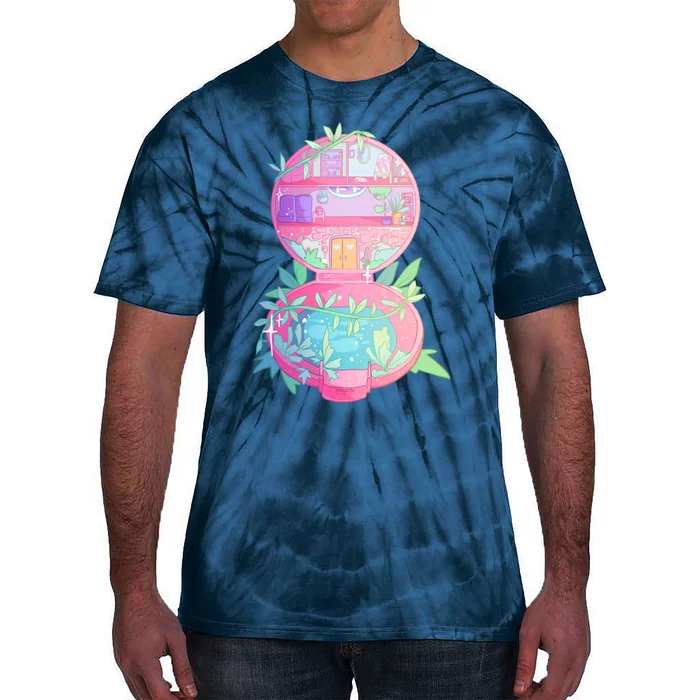 90s Nostalgia Series Pocket Garden Tie-Dye T-Shirt