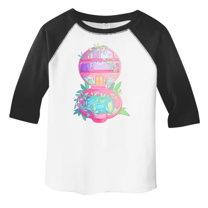 90s Nostalgia Series Pocket Garden Toddler Fine Jersey T-Shirt