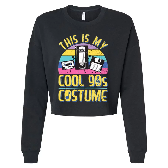 90s Outfit For | This Is My 90s Costume & 1990s Party Cropped Pullover Crew