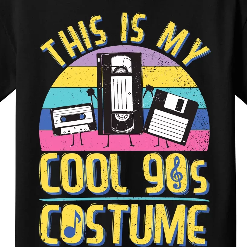 Teeshirtpalace 90s Vibe 1990 Style Fashion 90 Theme Outfit Nineties Costume Kids Sweatshirt