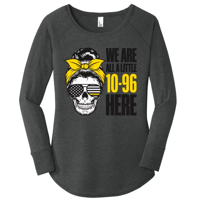 911 Operator Funny 911 Emergency Dispatcher Women's Perfect Tri Tunic Long Sleeve Shirt