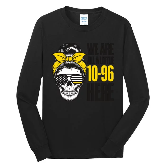 911 Operator Funny 911 Emergency Dispatcher Tall Long Sleeve T-Shirt