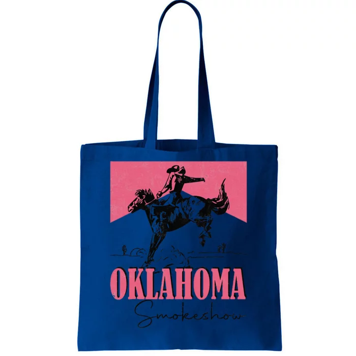 90s Oklahoma Fan Vintage Oklahoma Western Rodeo Style Tote Bag