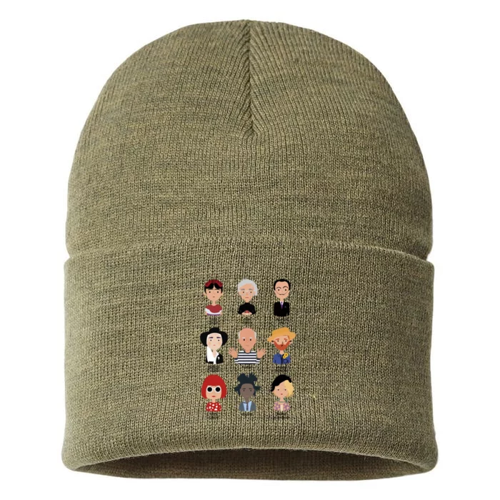 9 Of The Greatest Painters Of All Time Sustainable Knit Beanie