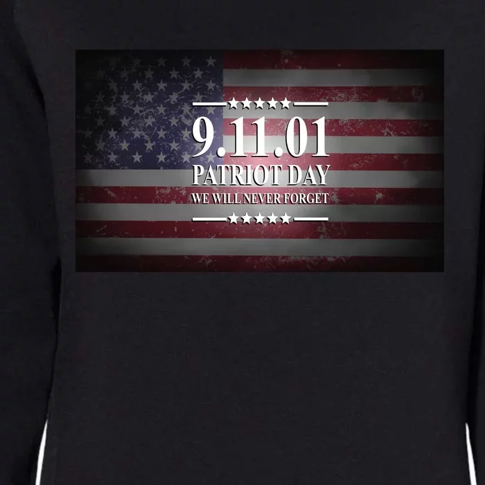 9.11.01 Patriot Day 20th Anniversary Womens California Wash Sweatshirt