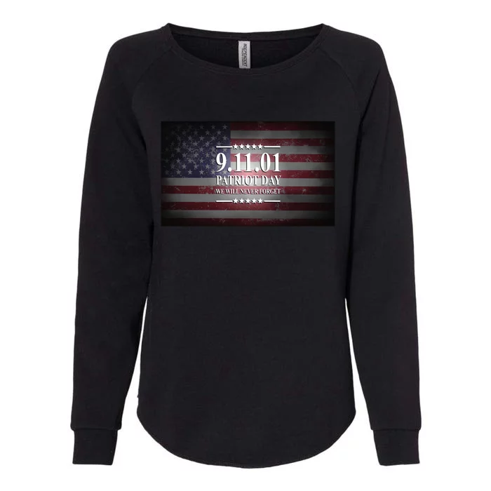 9.11.01 Patriot Day 20th Anniversary Womens California Wash Sweatshirt