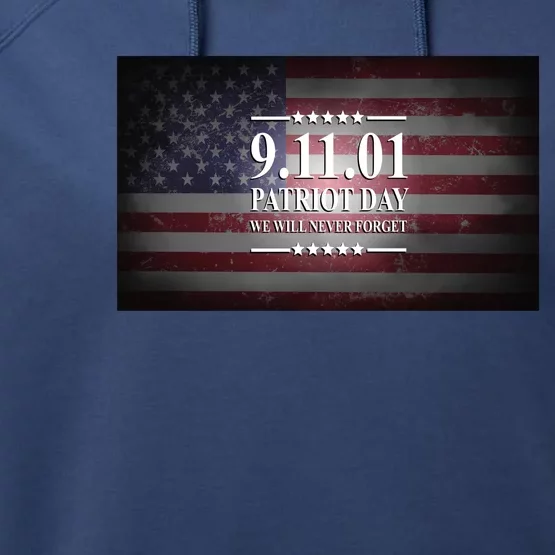 9.11.01 Patriot Day 20th Anniversary Performance Fleece Hoodie