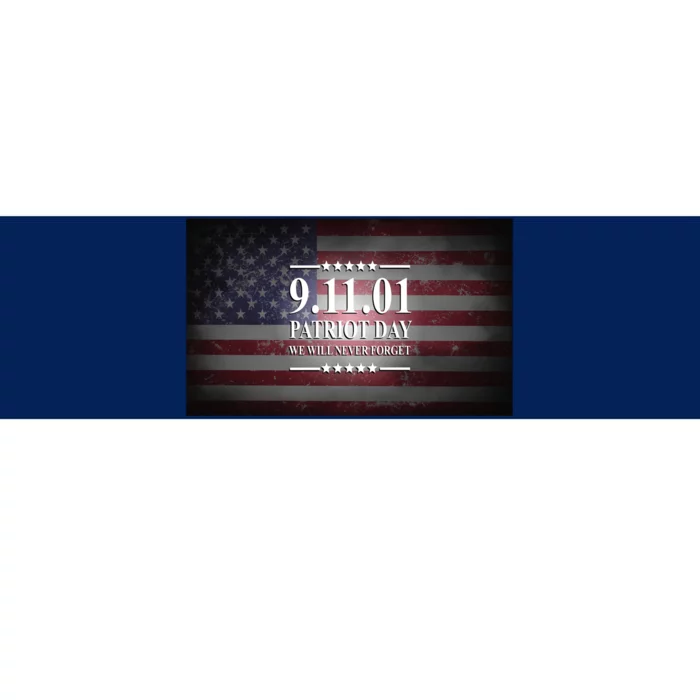 9.11.01 Patriot Day 20th Anniversary Bumper Sticker