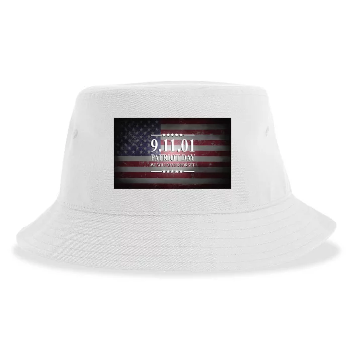 9.11.01 Patriot Day 20th Anniversary Sustainable Bucket Hat