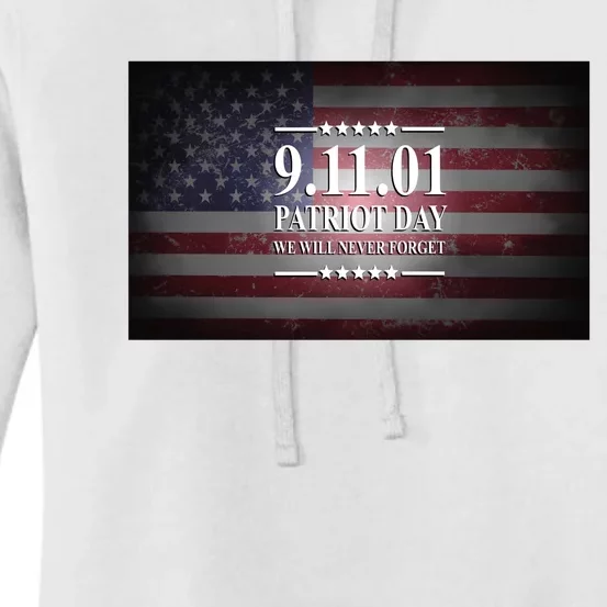 9.11.01 Patriot Day 20th Anniversary Women's Pullover Hoodie