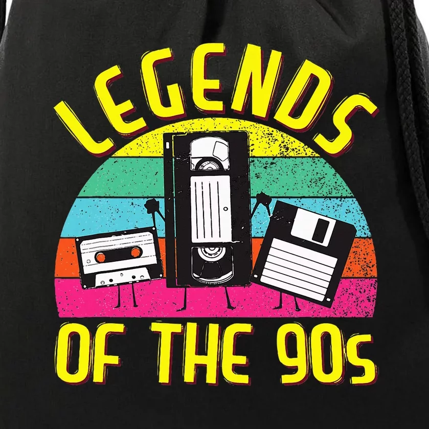 90s Party Outfit 90s Costume Legends 90s Drawstring Bag