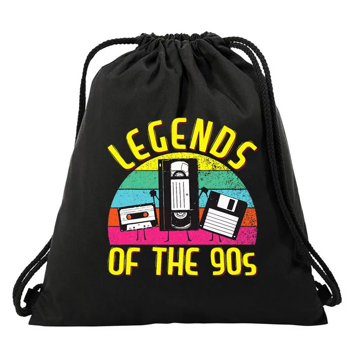 90s Party Outfit 90s Costume Legends 90s Drawstring Bag