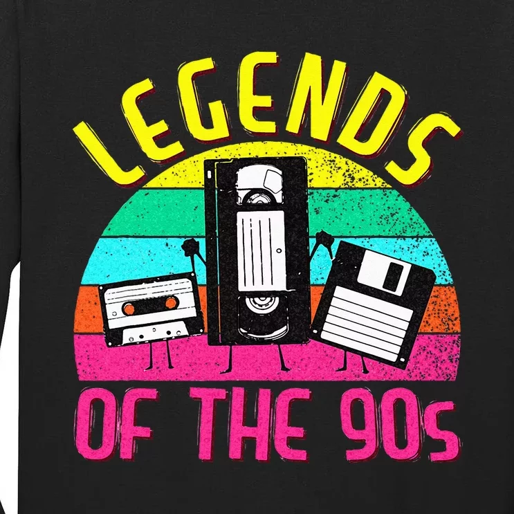 90s Party Outfit For Women & Men 90s Costume Legends 90s Tall Long Sleeve T-Shirt