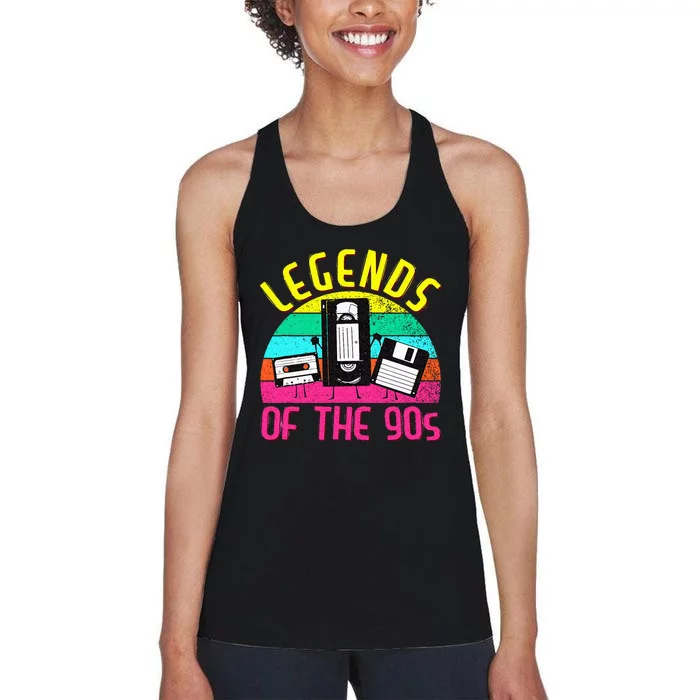 90s Party Outfit For Women & Men 90s Costume Legends 90s Women's Racerback Tank