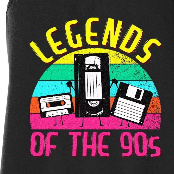 90s Party Outfit For Women & Men 90s Costume Legends 90s Women's Racerback Tank