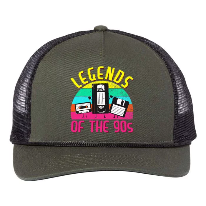 90s Party Outfit For Women &  90S Costume Legends 90s Retro Rope Trucker Hat Cap