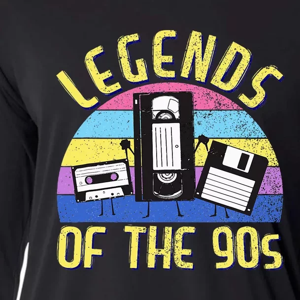 90s Party Outfit For & Wo 90S Costume Legends 90s Cooling Performance Long Sleeve Crew