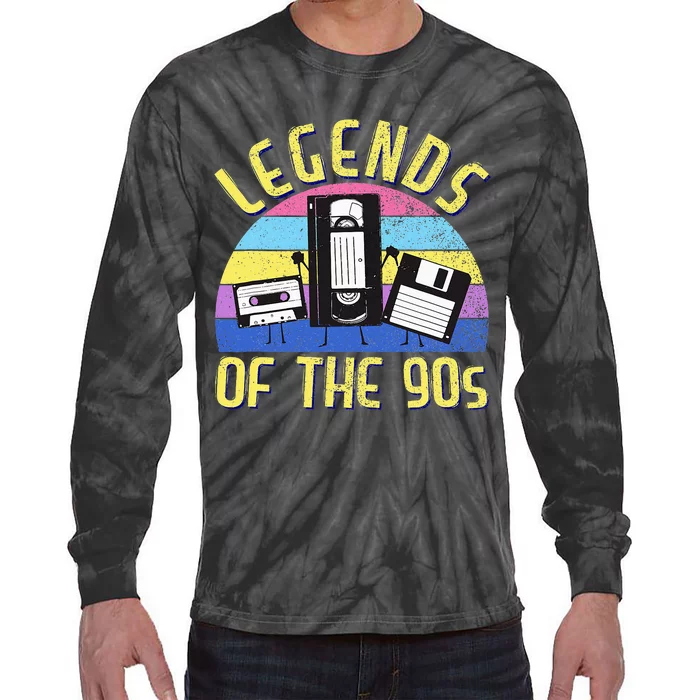 90s Party Outfit For & Wo 90S Costume Legends 90s Tie-Dye Long Sleeve Shirt