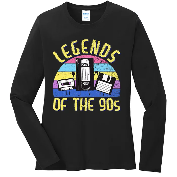 90s Party Outfit For & Wo 90S Costume Legends 90s Ladies Long Sleeve Shirt