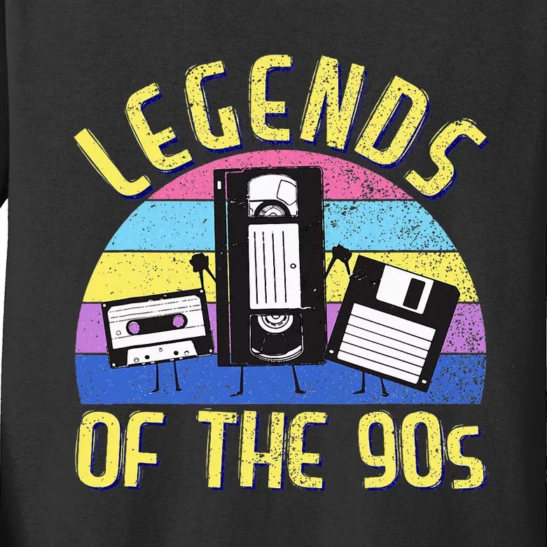 90s Party Outfit For & Wo 90S Costume Legends 90s Kids Long Sleeve Shirt