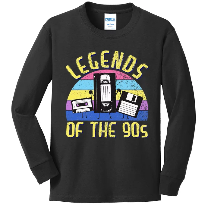 90s Party Outfit For & Wo 90S Costume Legends 90s Kids Long Sleeve Shirt