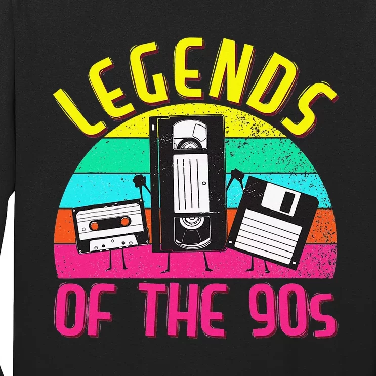 90s Party Outfit For 90's Costume Legends 90s Long Sleeve Shirt