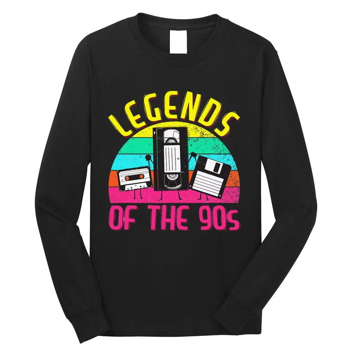 90s Party Outfit For 90's Costume Legends 90s Long Sleeve Shirt