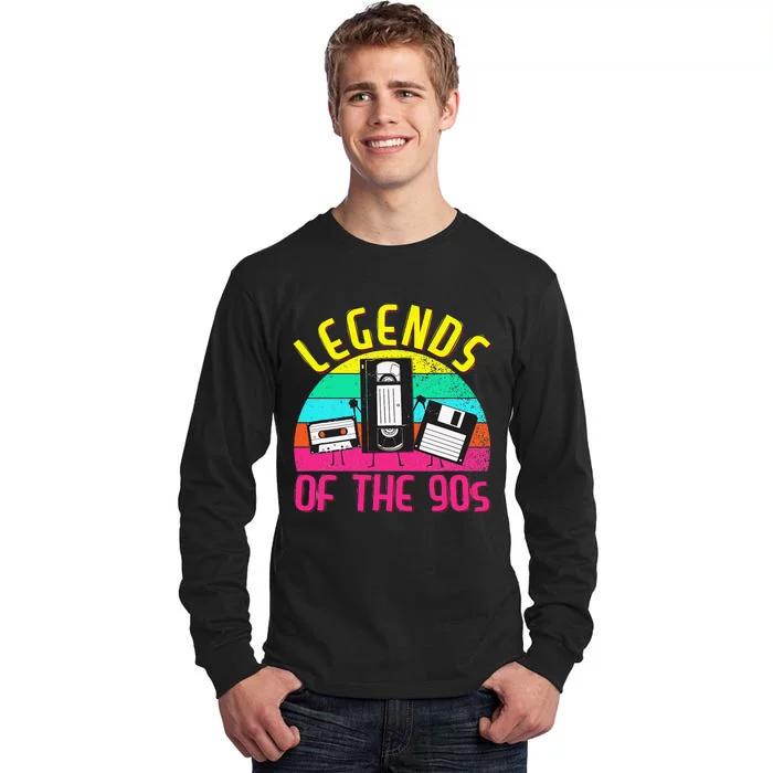 90s Party Outfit For 90's Costume Legends 90s Tall Long Sleeve T-Shirt