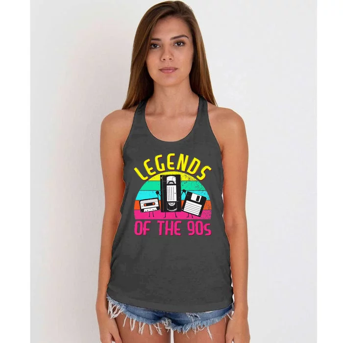 90s Party Outfit For 90's Costume Legends 90s Women's Knotted Racerback Tank