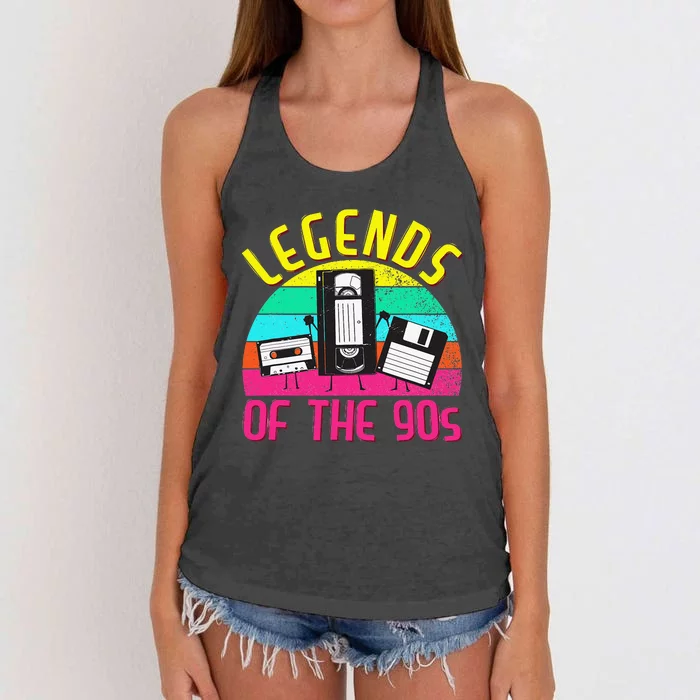 90s Party Outfit For 90's Costume Legends 90s Women's Knotted Racerback Tank