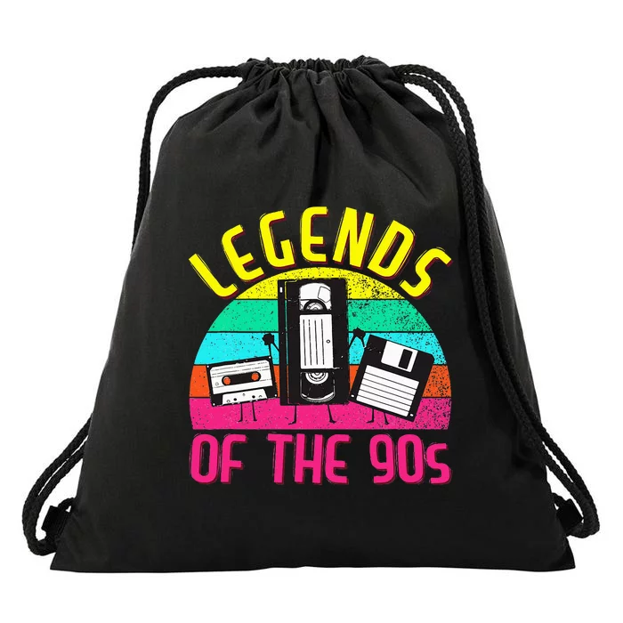 90s Party Outfit 90s Costume Legends 90s Drawstring Bag