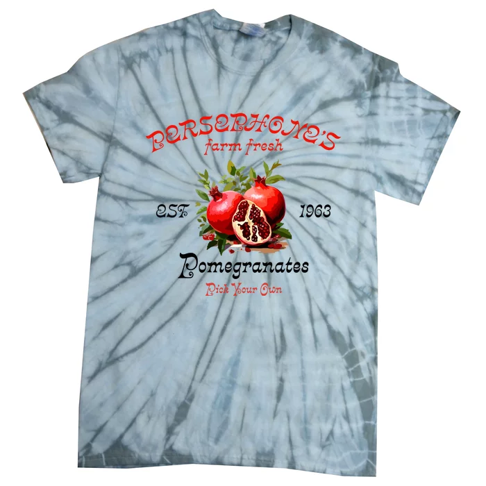 90s PersephoneS Pomegranates Vintage Bookish Tie-Dye T-Shirt