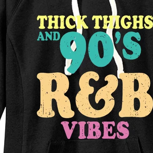 90s R&B Artist Funny R And B Women's Fleece Hoodie