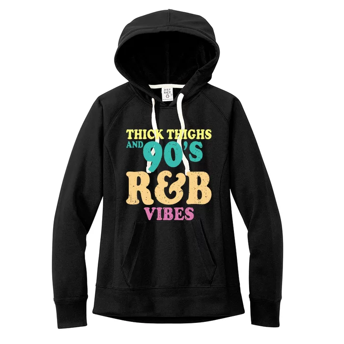 90s R&B Artist Funny R And B Women's Fleece Hoodie