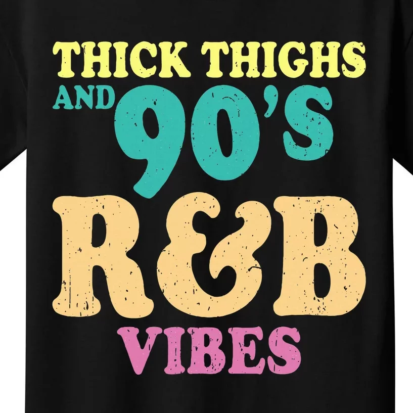 90s R&B Artist Funny R And B Kids T-Shirt