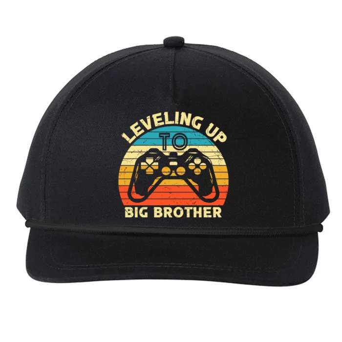 90's Retro Big Brother Gamer Quote Funny Slogans Video Game Lover Snapback Five-Panel Rope Hat