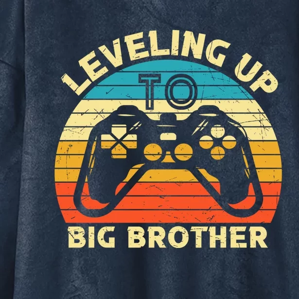 90's Retro Big Brother Gamer Quote Funny Slogans Video Game Lover Hooded Wearable Blanket