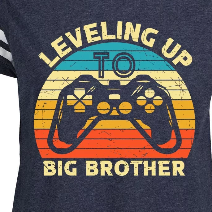 90's Retro Big Brother Gamer Quote Funny Slogans Video Game Lover Enza Ladies Jersey Football T-Shirt