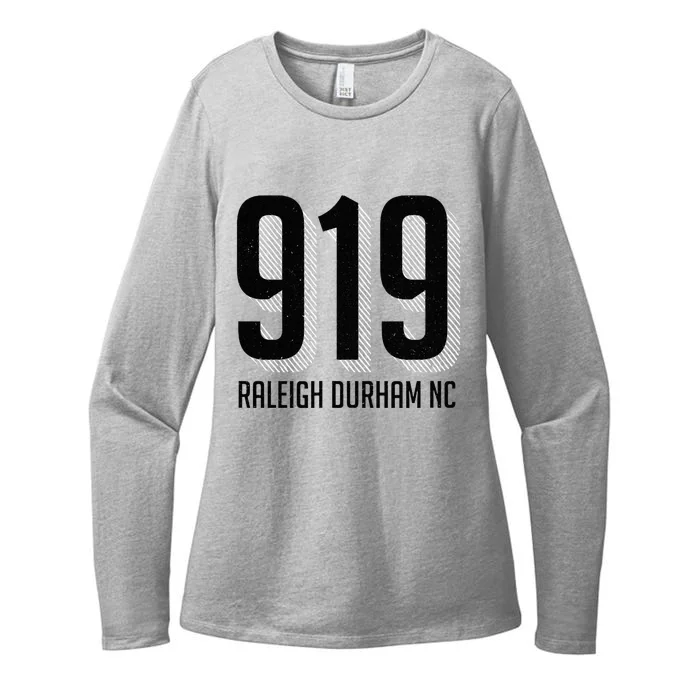 919 Raleigh Durham Nc North Carolina Womens CVC Long Sleeve Shirt