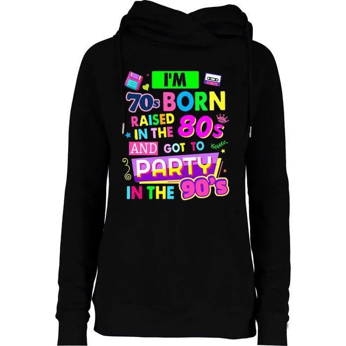 90s Rave Ideas For Women & Party Outfit 90s Festival Womens Funnel Neck Pullover Hood