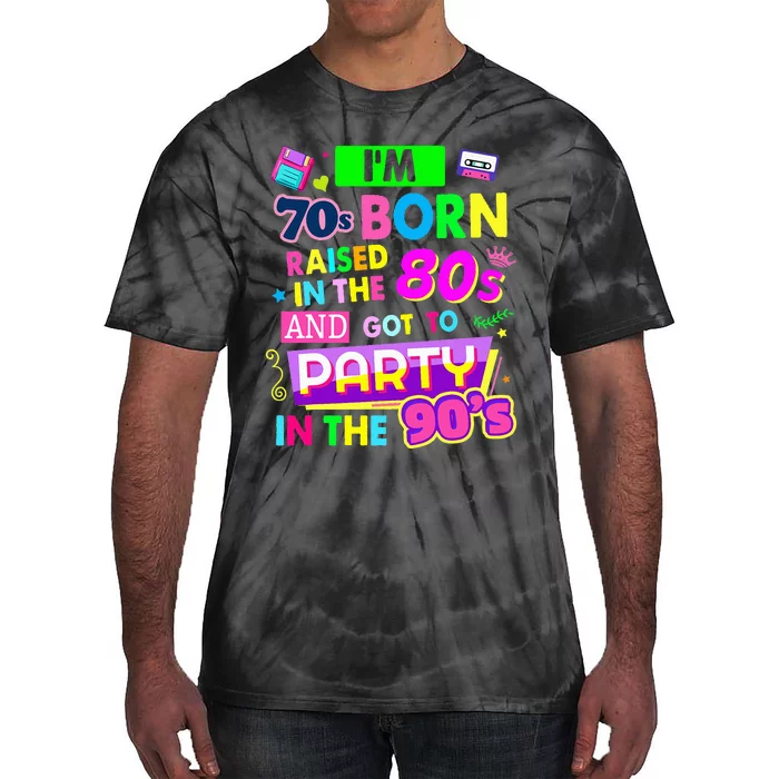 90s Rave Ideas For Women & Party Outfit 90s Festival Tie-Dye T-Shirt