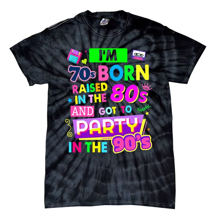 90s Rave Ideas For Women & Party Outfit 90s Festival Tie-Dye T-Shirt