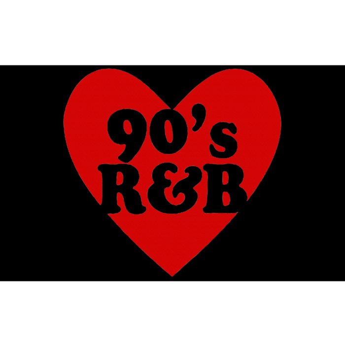 90S R&B Love Heart Rnb Music Bumper Sticker