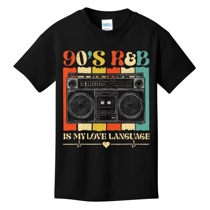 90s R&B Music Kids T-Shirt