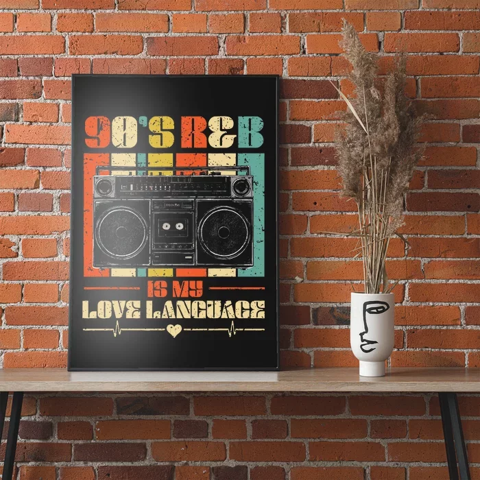 90S R&B Music Rnb Lover Poster