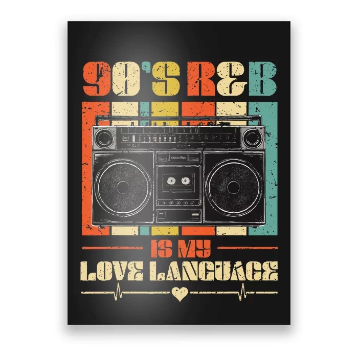 90S R&B Music Rnb Lover Poster