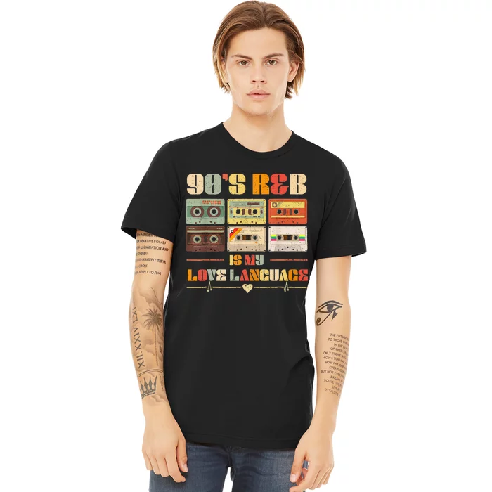 90S R&B Music Rnb Lover Premium T-Shirt